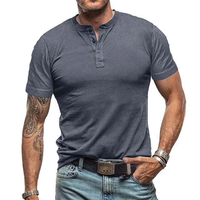 Heren Zomer T-shirt - Diverse kleuren beschikbaar