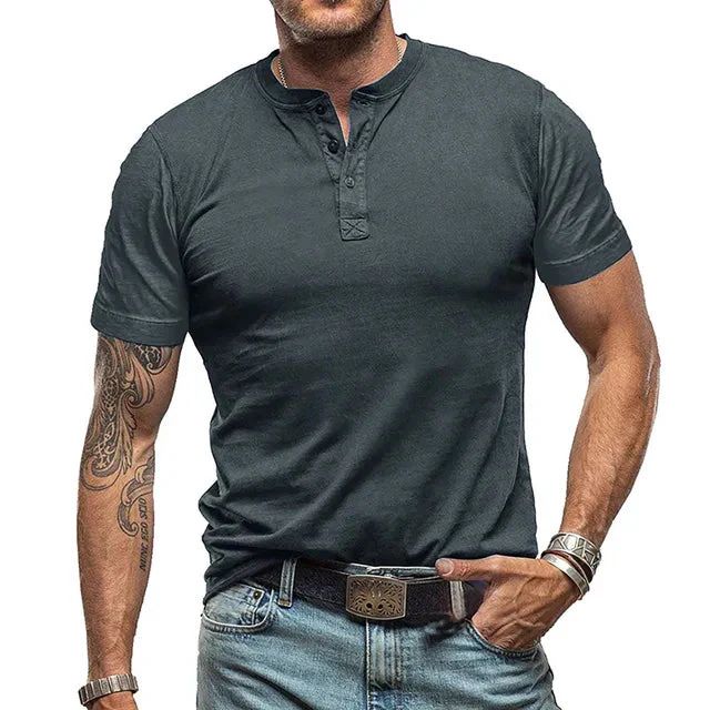 Heren Zomer T-shirt - Diverse kleuren beschikbaar