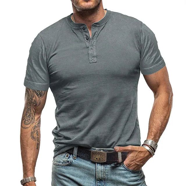 Heren Zomer T-shirt - Diverse kleuren beschikbaar