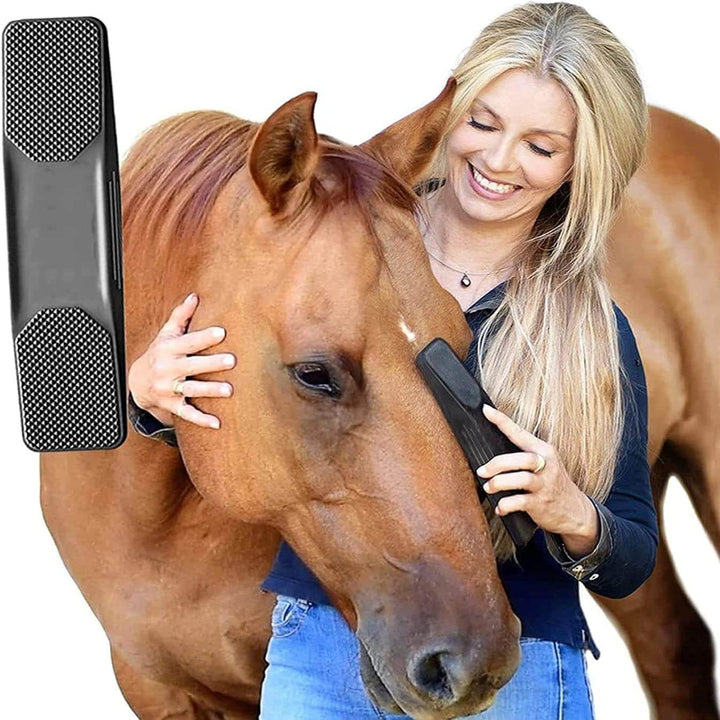 HorShyn – 6-in-1 Paardenborstel voor Ultieme Verzorging