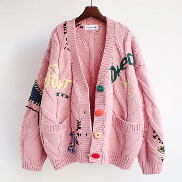Ella  Dames Vest met Patchwork Accenten