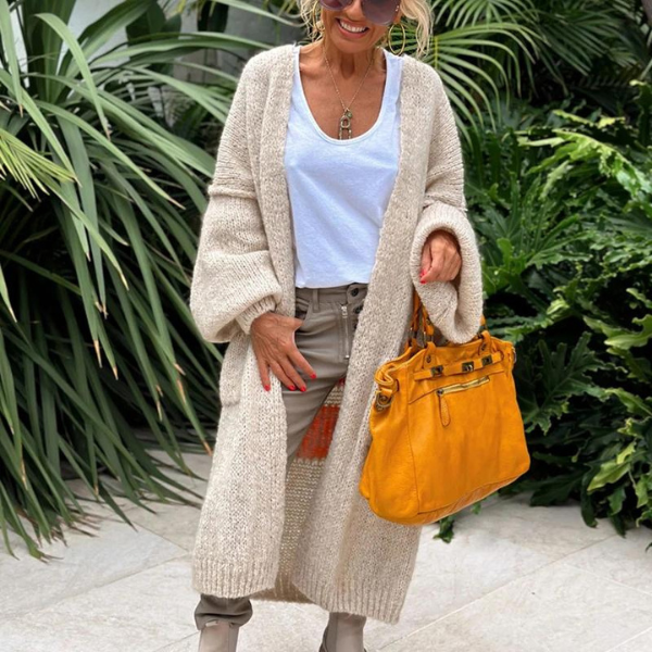 Stijlvolle peace cardigan dames - Ibiza
