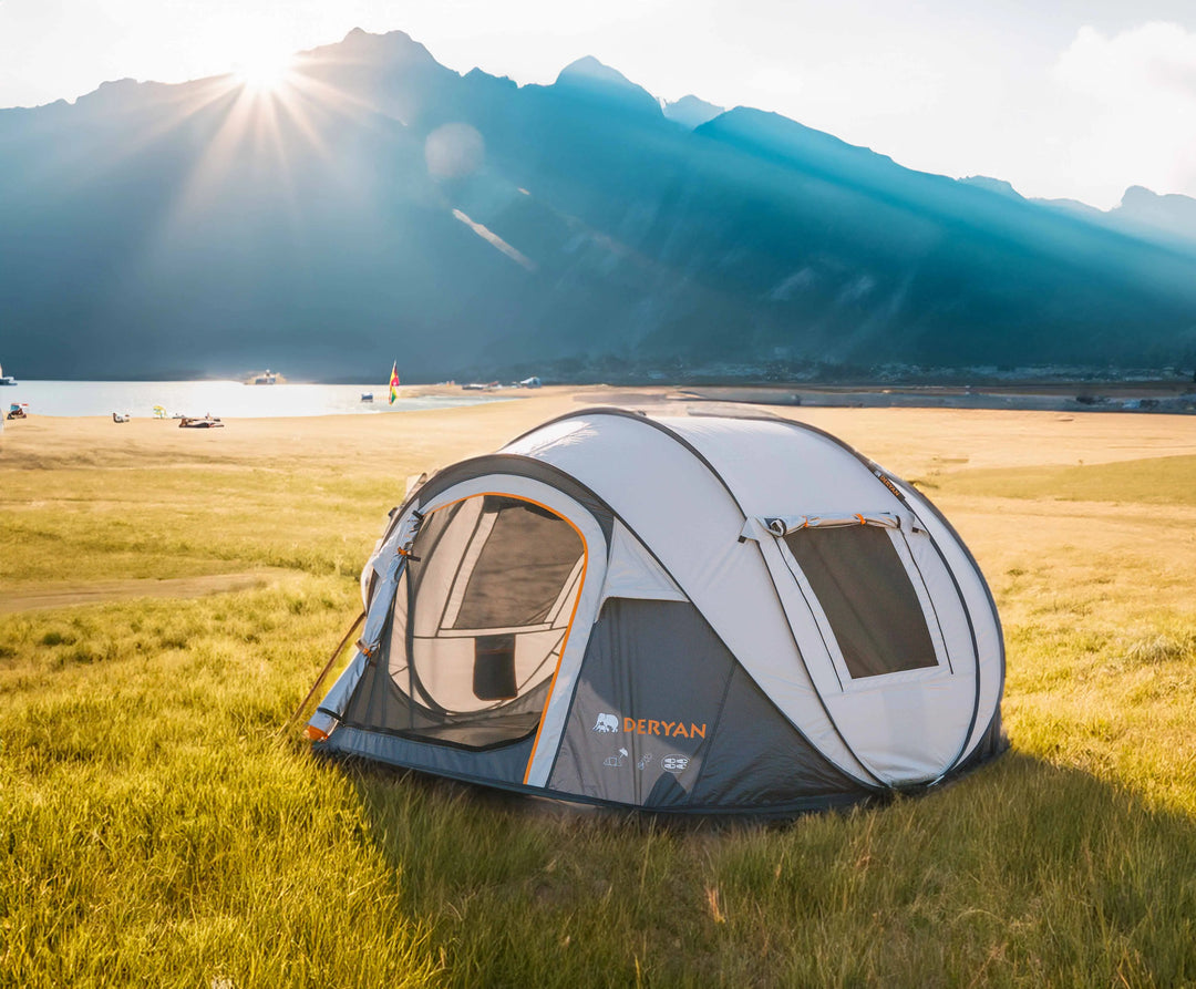 4 persoons Tent - razendsnel opgezet