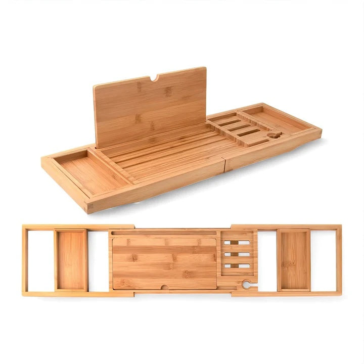 Uitschuifbare Badplank van Bamboe met Luxe Spa-Design