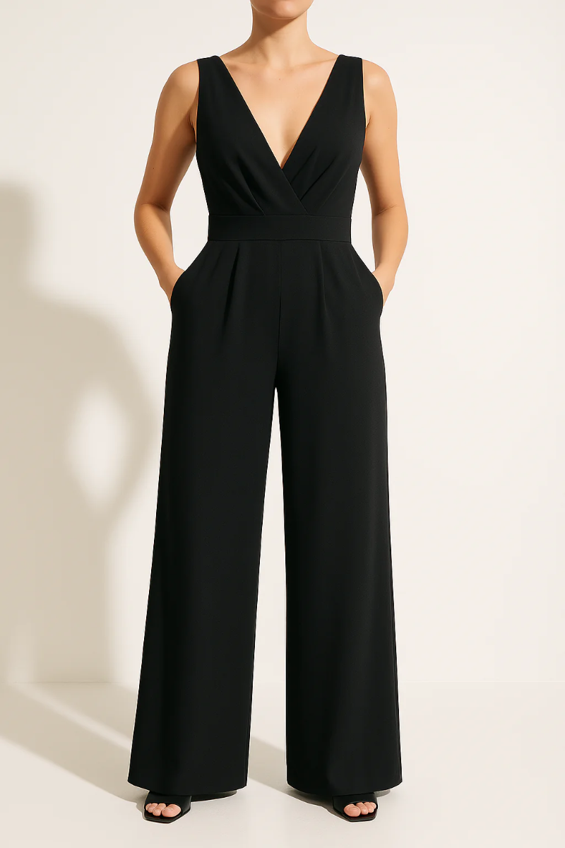 Zomerse jumpsuit voor dames voor woon-werkverkeer