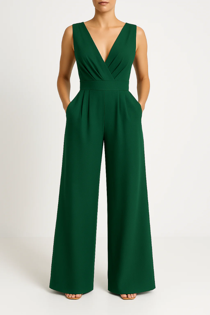 Zomerse jumpsuit voor dames voor woon-werkverkeer
