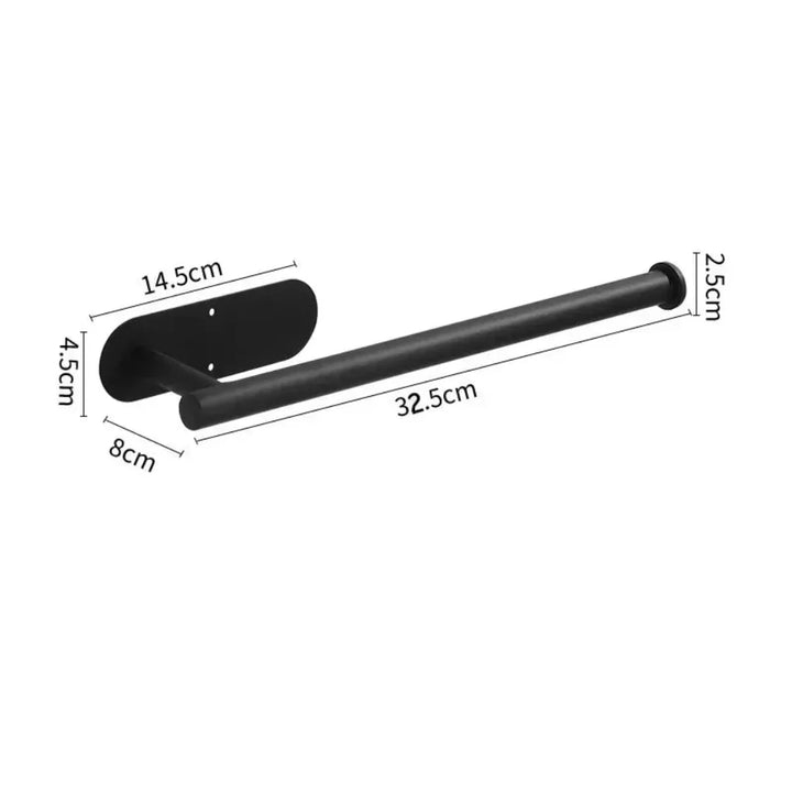 Moderne minimalistische toiletrolhouder van roestvrij staal