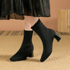 Modern Comfort Edge gebreide sokkenlaarzen voor dames