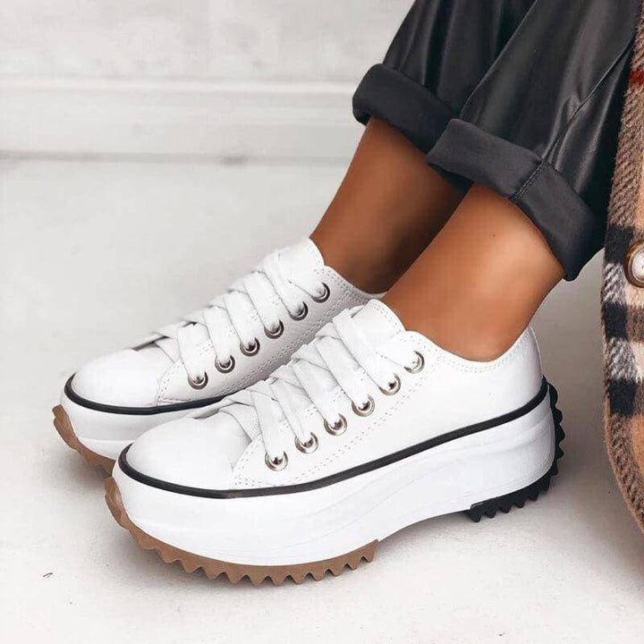Sneakers met dikke zool voor dames - Brenda