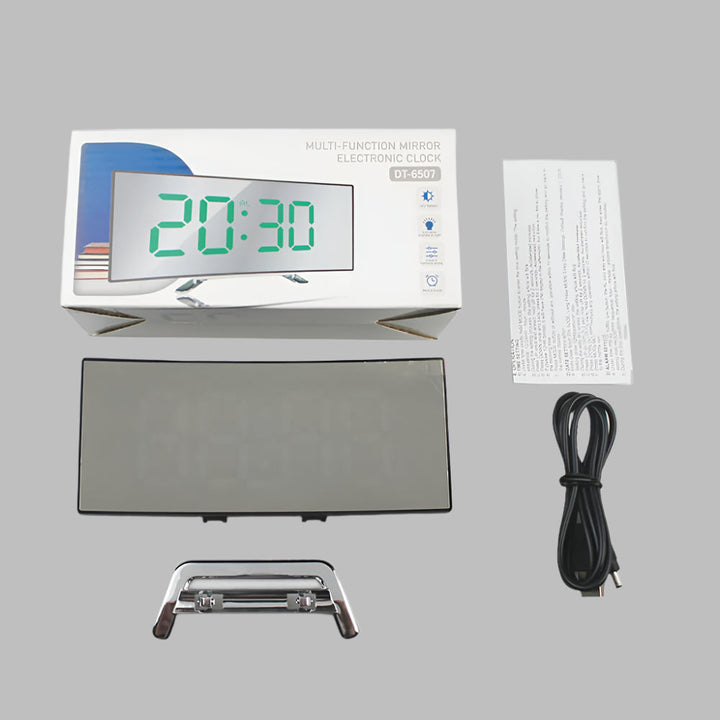 Gebogen LED-wekker