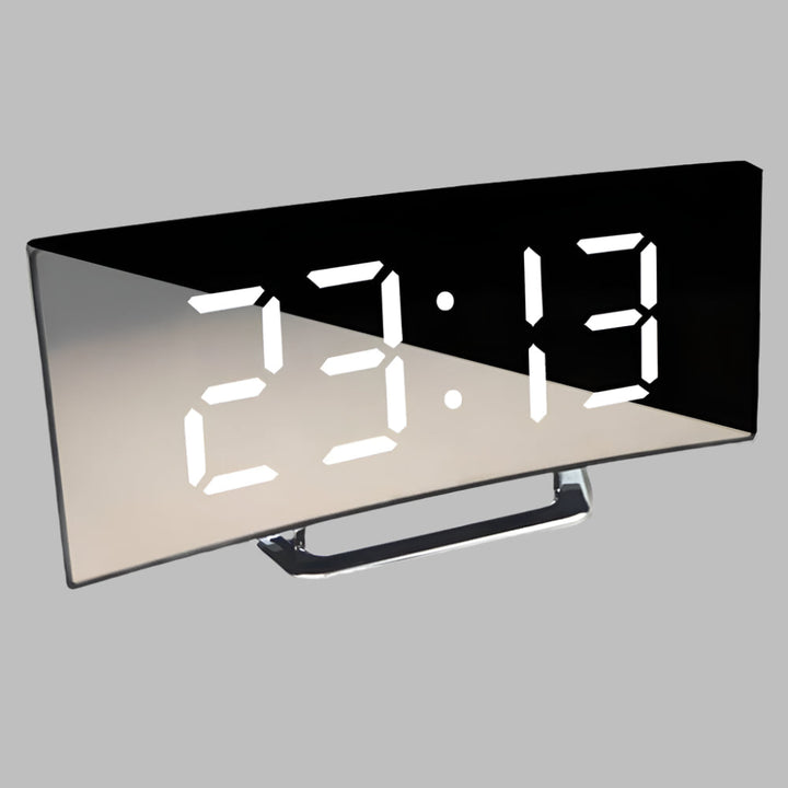 Gebogen LED-wekker