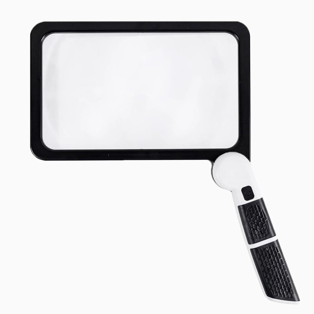 Volledig pagina groot handheld vergrootglas
