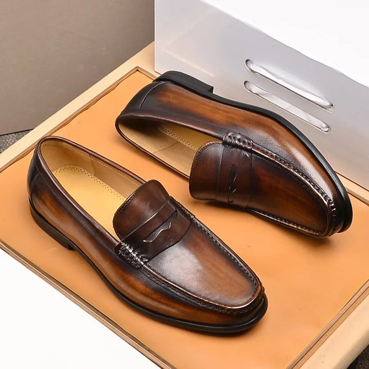Callum – Stijlvolle Instappers voor Heren in Retro Britse Look