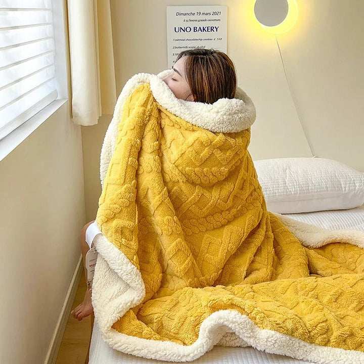 Thick Winter Lamb Blanket