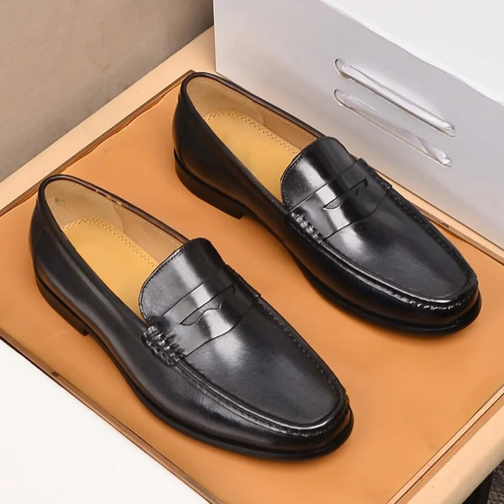 Callum – Stijlvolle Instappers voor Heren in Retro Britse Look