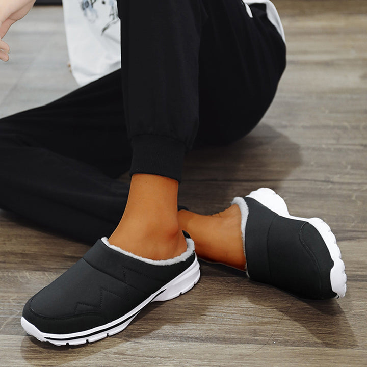 Orthopedische pantoffels voor heren, ideaal voor herfst- en winterdagen, met ergonomisch voetbed en zachte voering voor maximaal comfort.