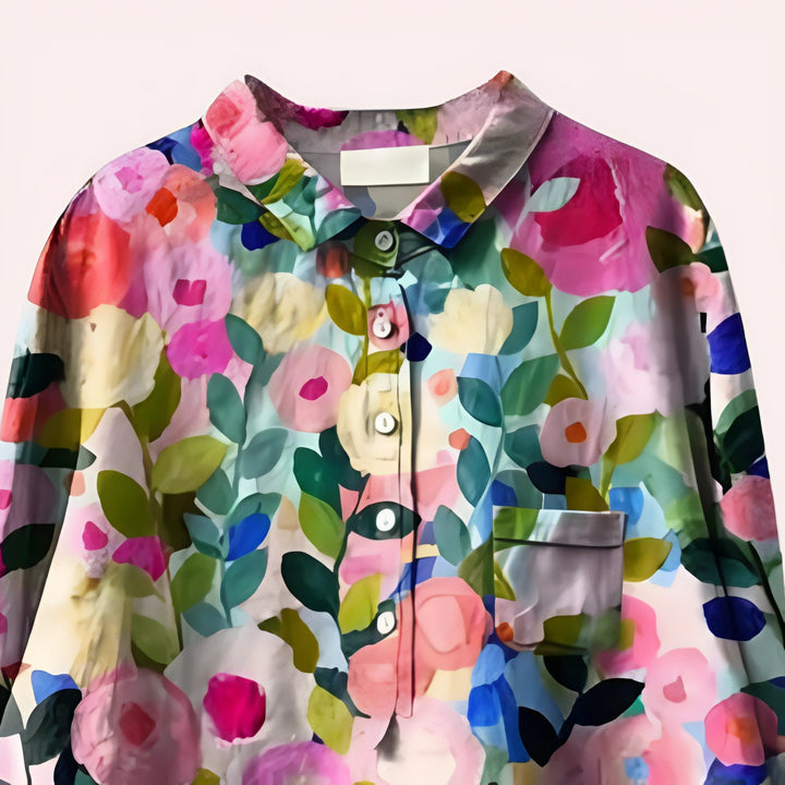 Dames Blouse met Bloemenprint