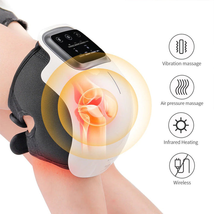 Vliegende rok tissuebox Knie-massageapparaat met warmtetherapie