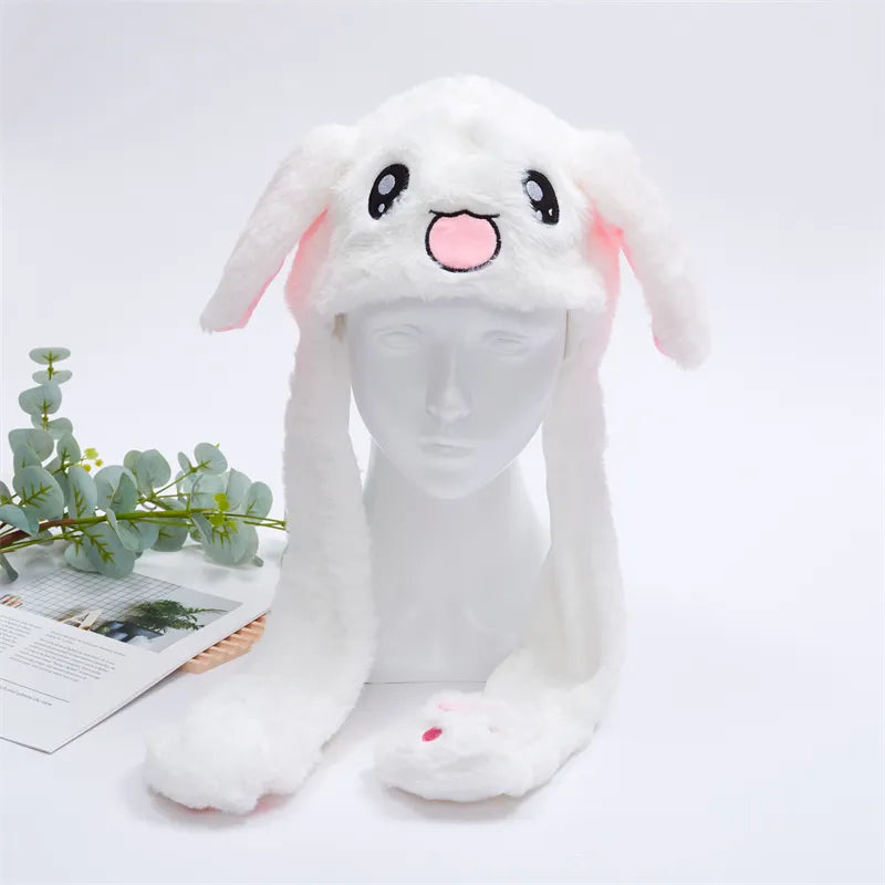 Bounce Bunny - Schattige Muts met Bewegende Oortjes