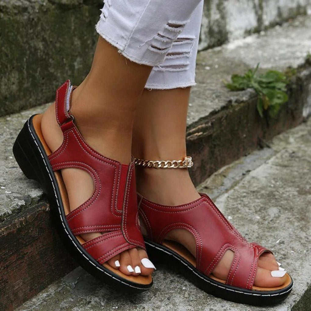 Orthopedische sandalen met steunzool en comfortabele zool