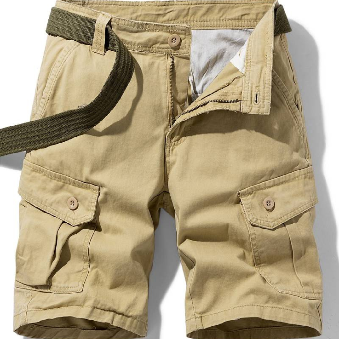 Korte Heren Cargo Broek - Stijlvol en Comfortabel
