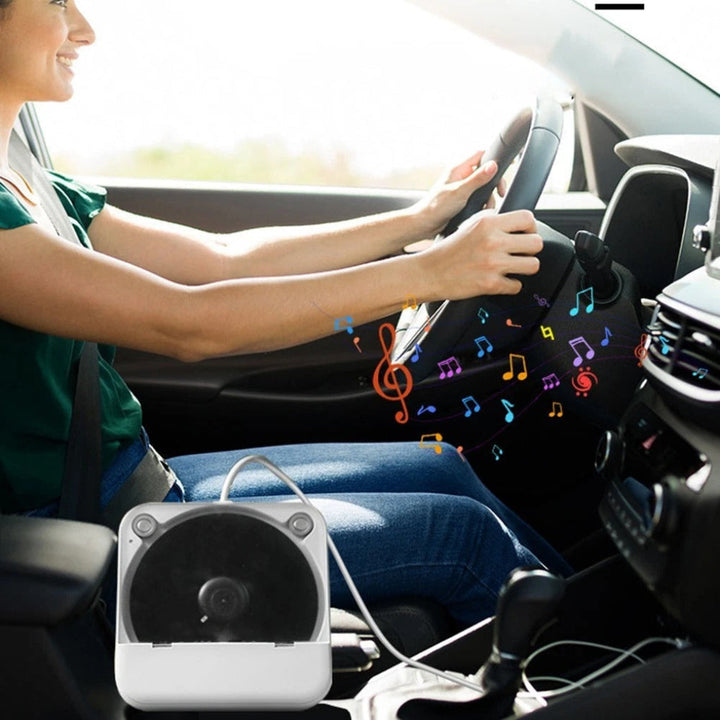 Draagbare auto-cd-speler – hoogwaardige audio voor onderweg