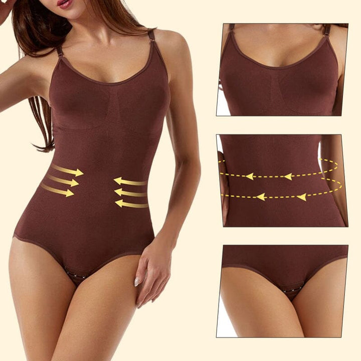 Shaping Bodysuit met Verfijnde Compressie en Naadloze Afwerking
