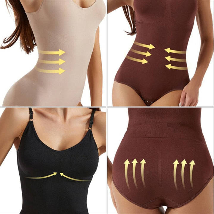 Shaping Bodysuit met Verfijnde Compressie en Naadloze Afwerking