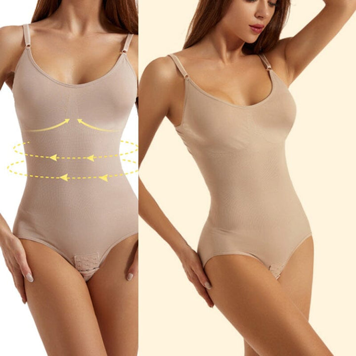 Shaping Bodysuit met Verfijnde Compressie en Naadloze Afwerking