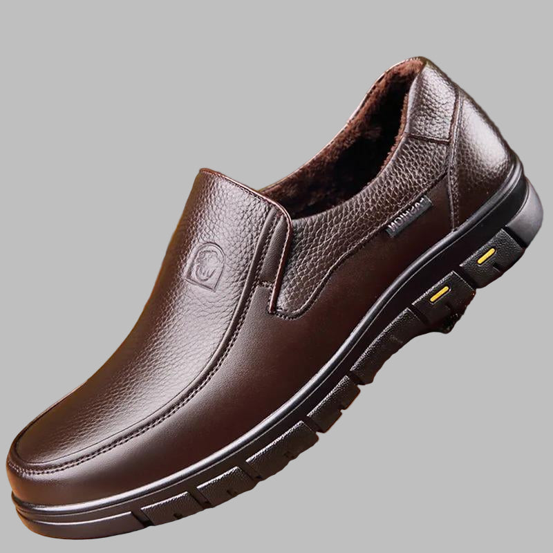 Heren casual schoenen gemaakt van echt leer