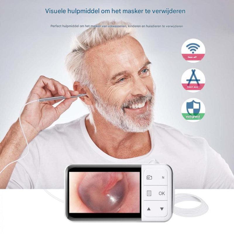 Digitale otoscoop met 4,5 inch scherm