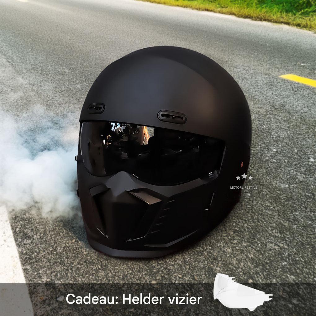 Motorhelm – DOT- en ECE-goedgekeurd, tijdloze look