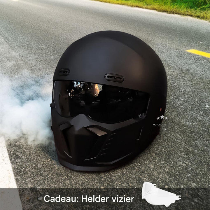 Motorhelm – DOT- en ECE-goedgekeurd, tijdloze look