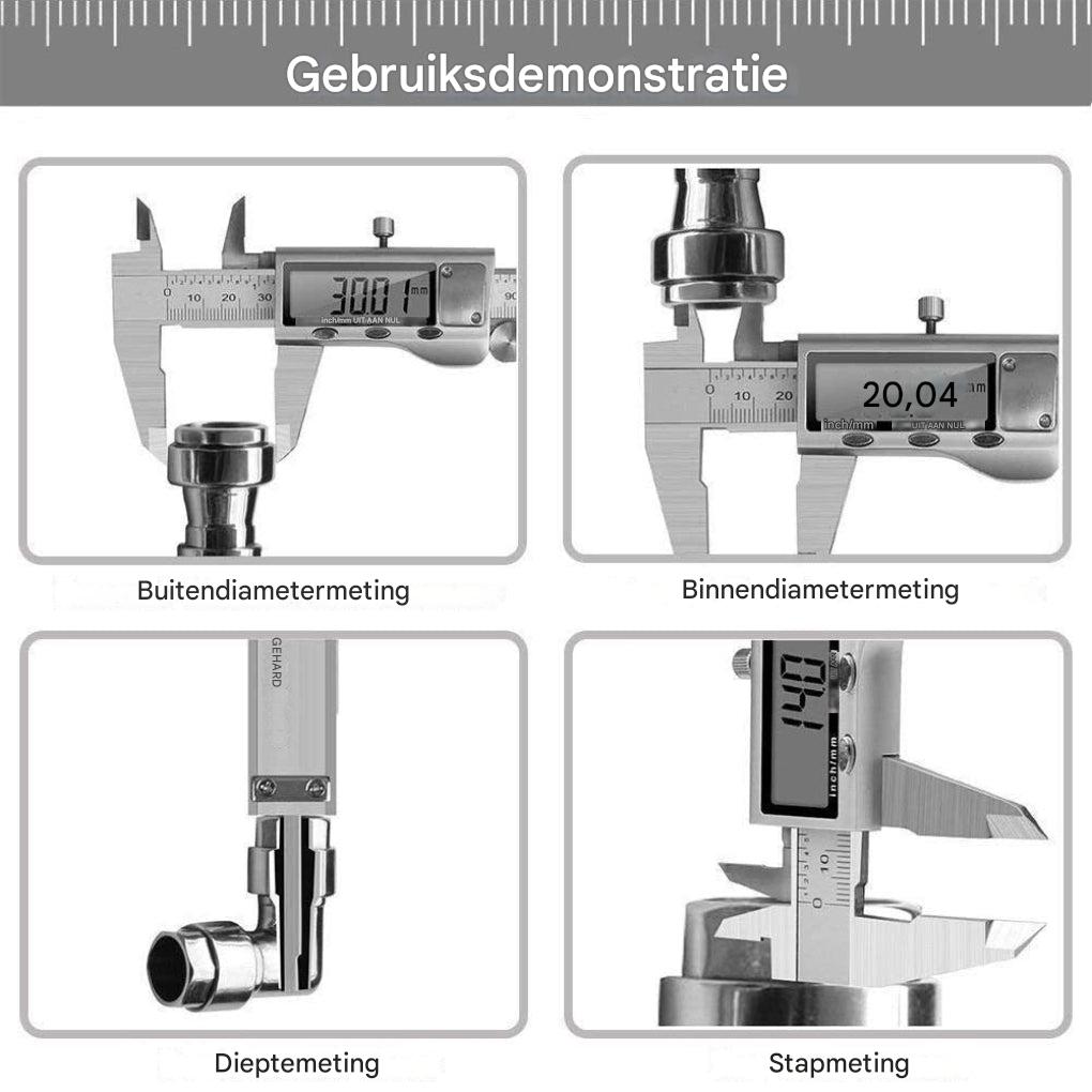 Digitale schuifmaat 150 mm