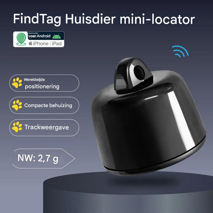 SmartPet Tracker Mini GPS Huisdierzoeker