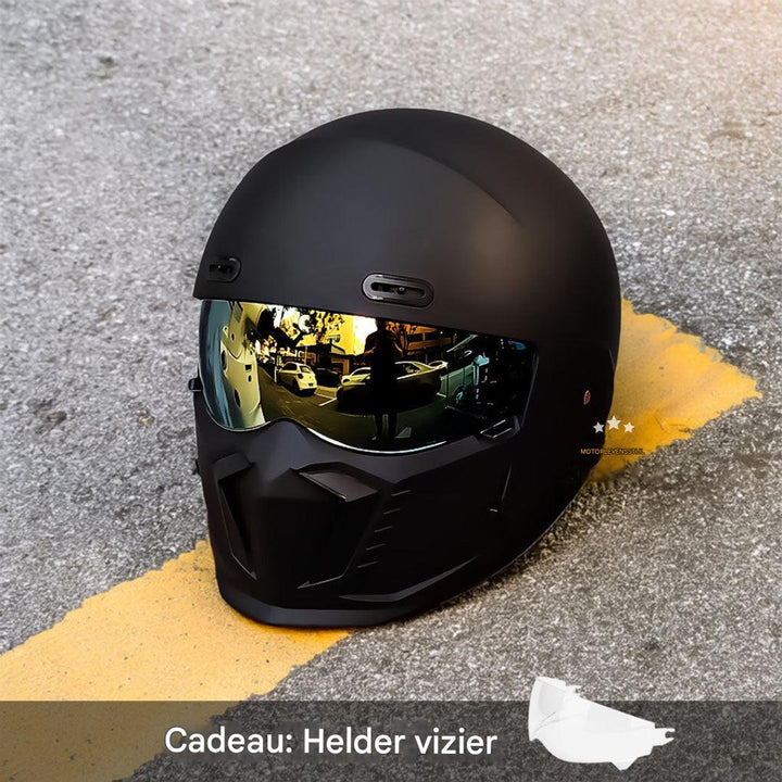 Motorhelm – DOT- en ECE-goedgekeurd, tijdloze look