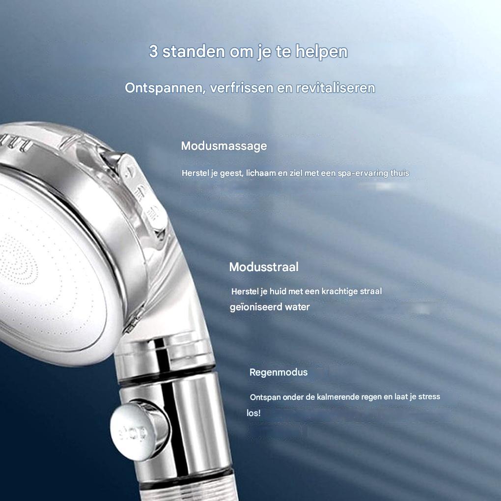 Douchekop met hogedrukfilter – efficiënte straal met ingebouwde filtering