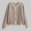 Dames vest met knoopjes