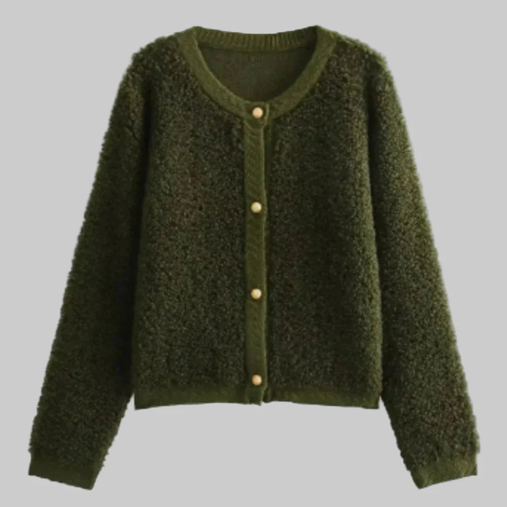 Dames vest met knoopjes