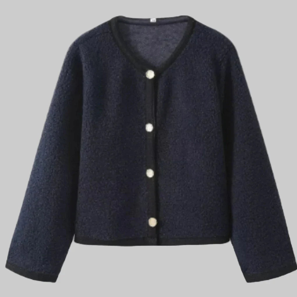Dames vest met knoopjes
