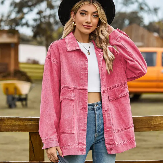 Jasmijn – Tijdloos Denim Jack Voor Dames