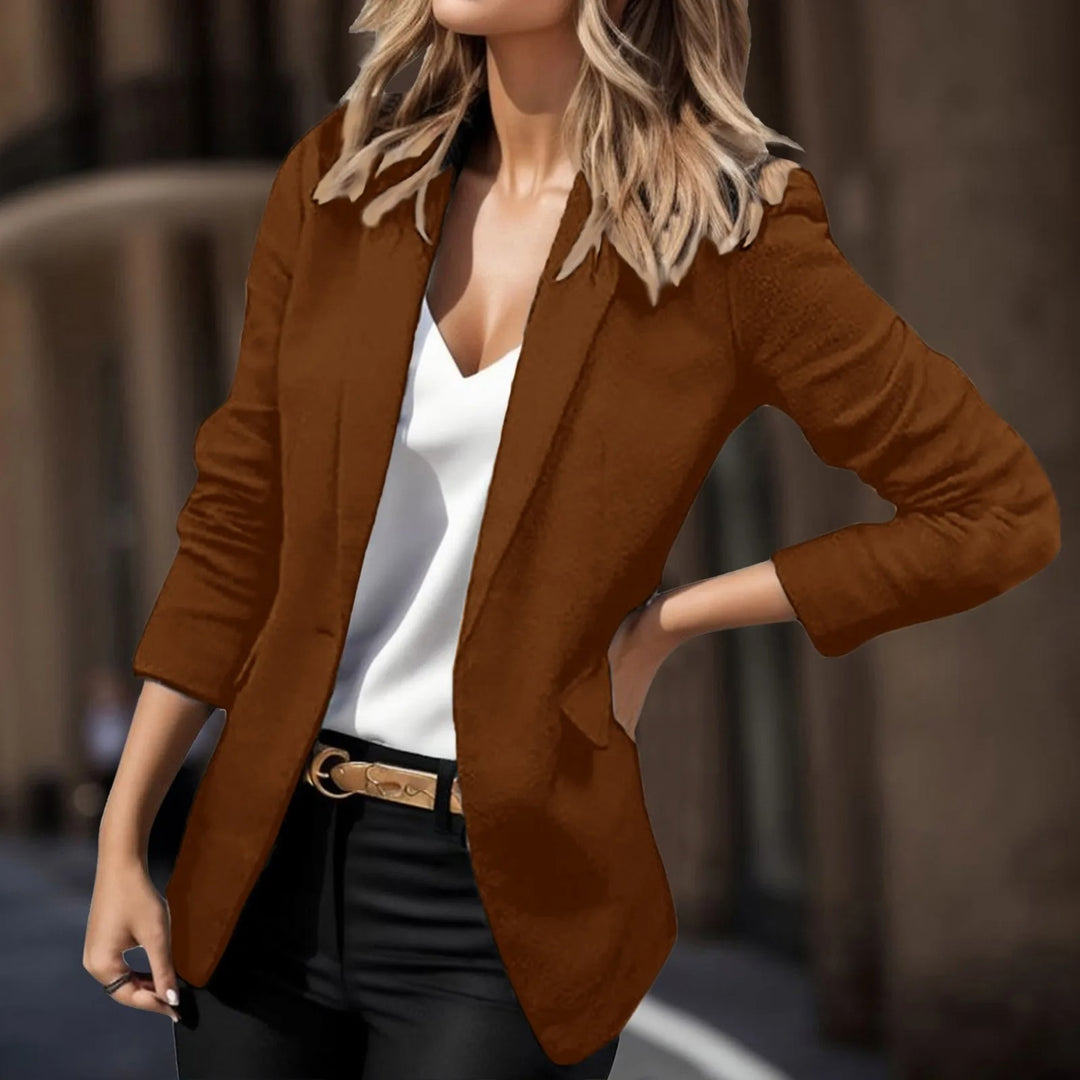 Eliora – Klassieke Damesblazer met Moderne Streetwear Twist