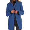Lange Damesjas met knoopsluiting - Lentejas dames