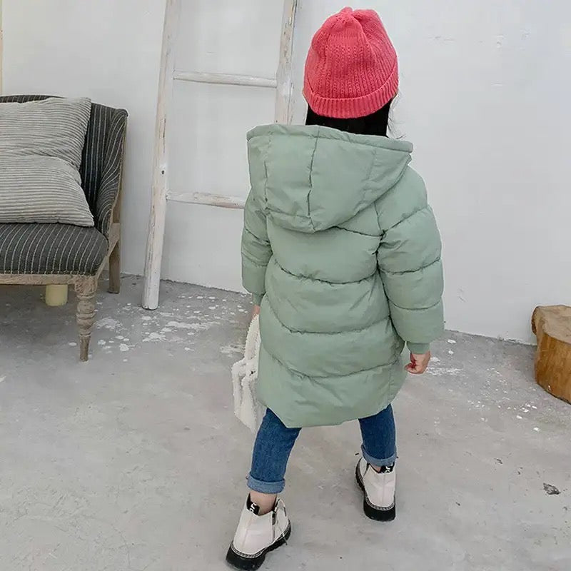 Warme winter Parka jas voor kinderen