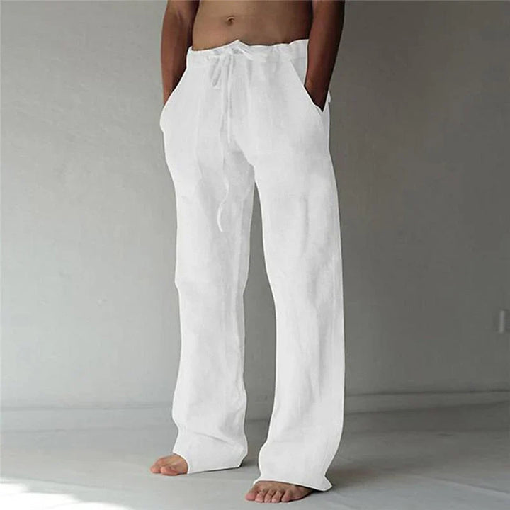 Heren Linnen Broek voor Lente & Herfst