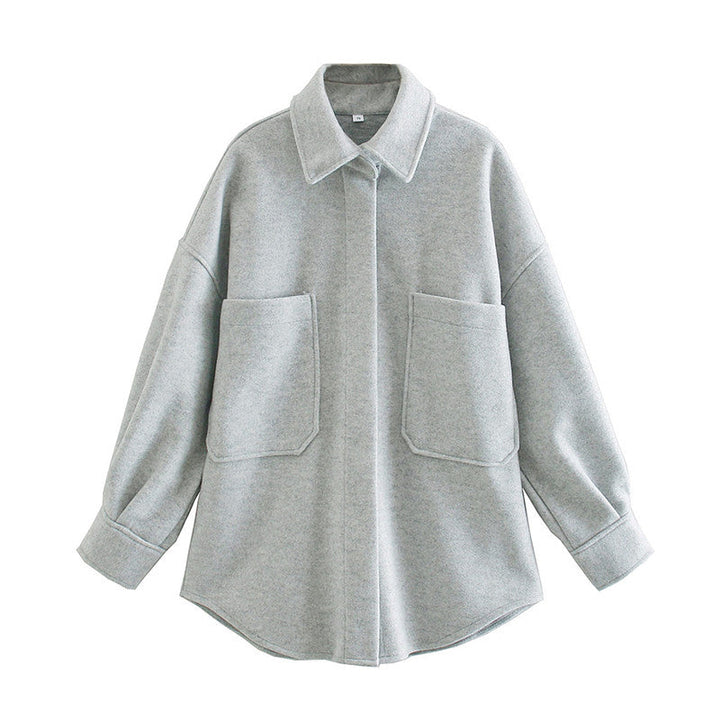 Elodie - Oversized tussenjas met grote zakken voor dames