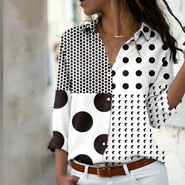 Casual Damesblouse met Print