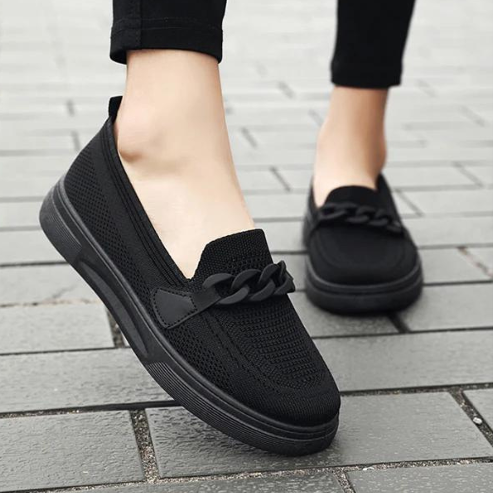 Blandina - Elegante Platte Loafers
