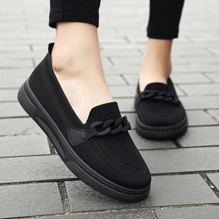 Blandina - Elegante Platte Loafers